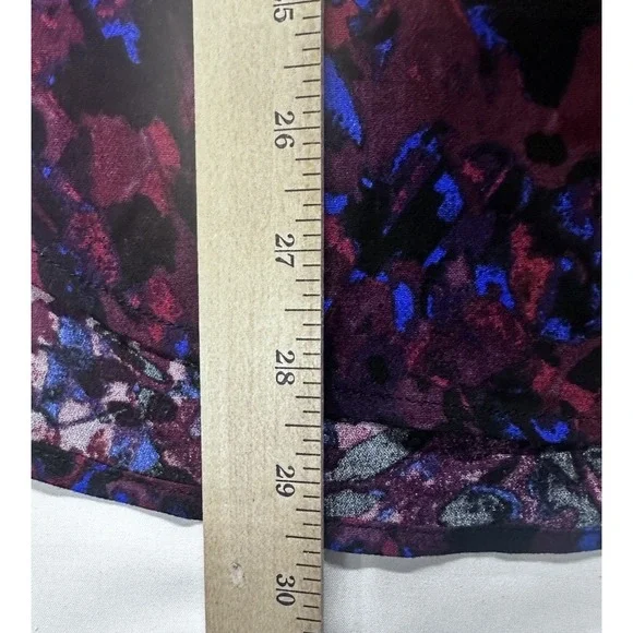 TORRID Women's Size 0 Gold Chain Link TANK CREPE ANIMAL Print Top Shirt Tank - Picture 6 of 7